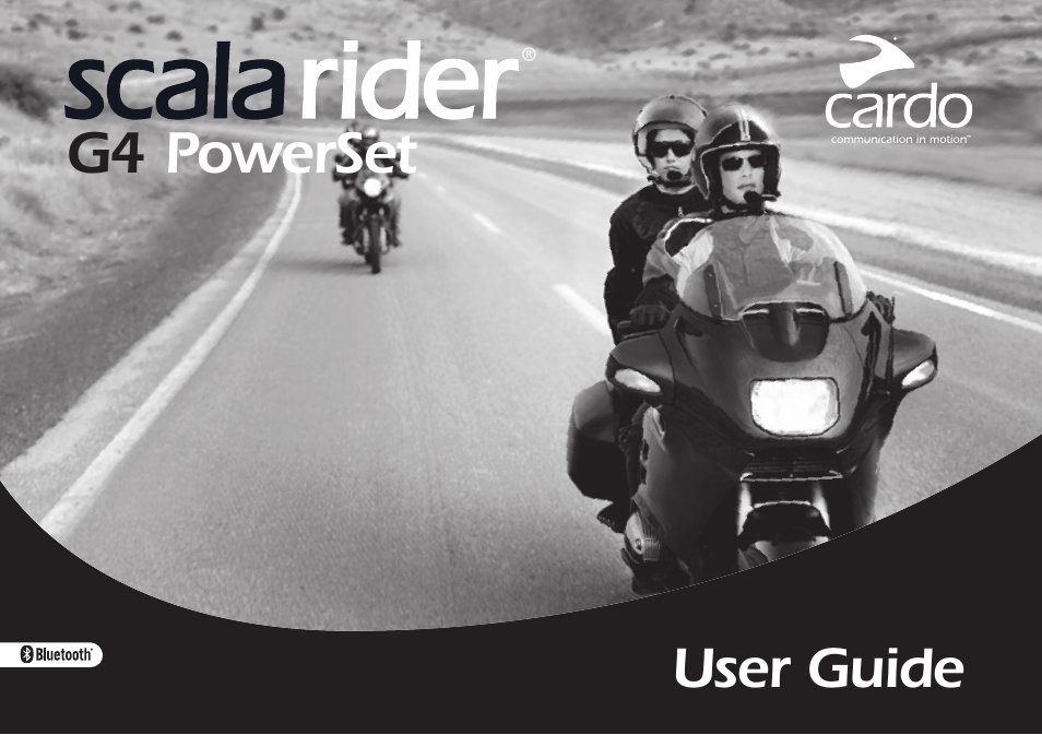 Cardo SCALA RIDER G4 User Manual | 28 pages