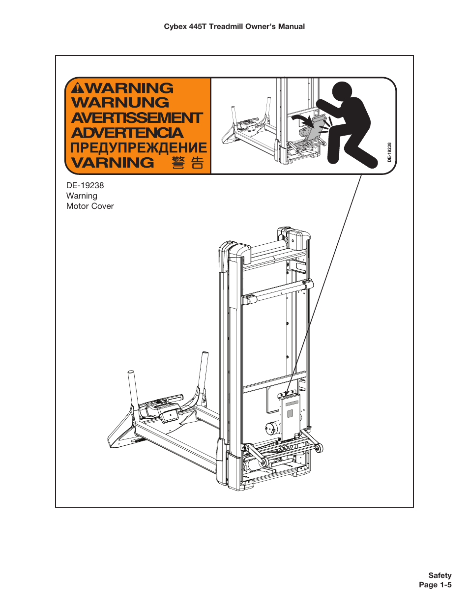 Cybex CX-445T User Manual | Page 11 / 67