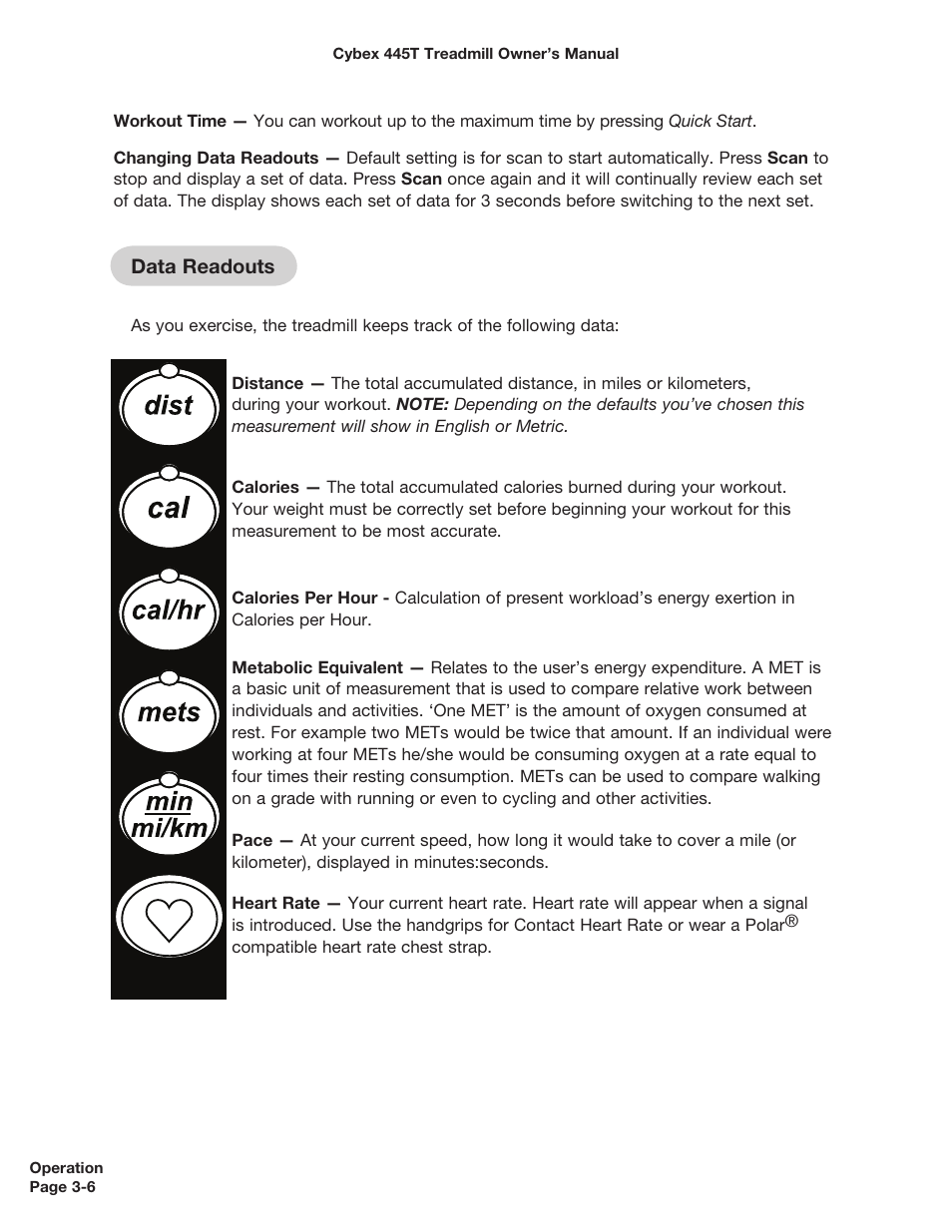 Cybex CX-445T User Manual | Page 21 / 67