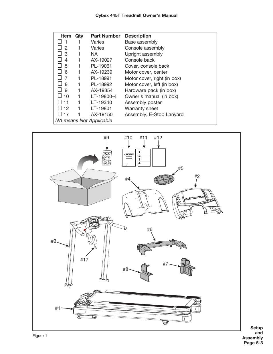 Cybex CX-445T User Manual | Page 50 / 67