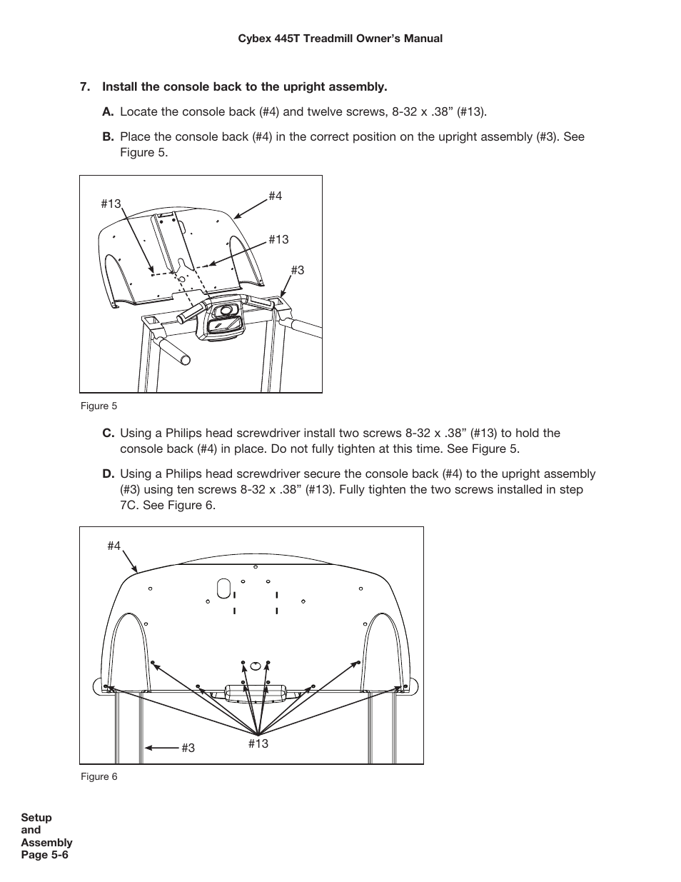 Cybex CX-445T User Manual | Page 53 / 67