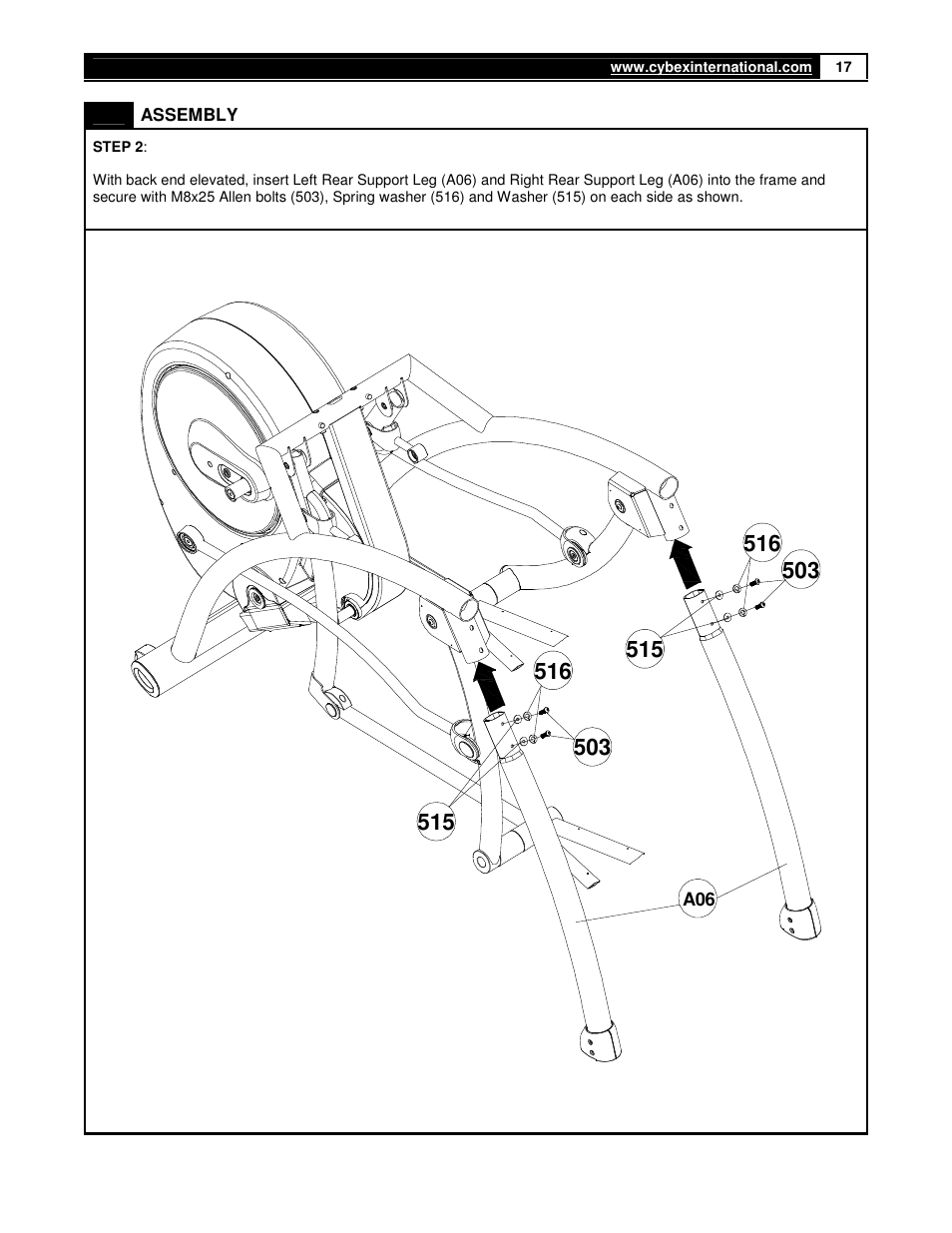 Cybex 350A User Manual | Page 17 / 44