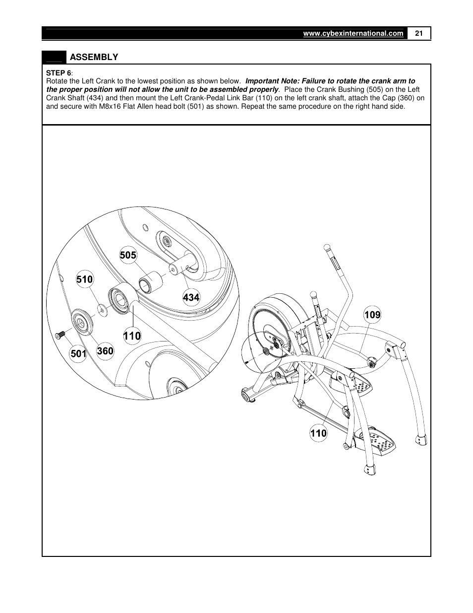 Cybex 350A User Manual | Page 21 / 44