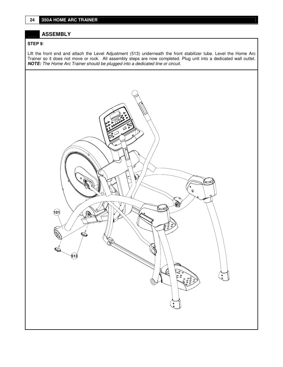 Cybex 350A User Manual | Page 24 / 44