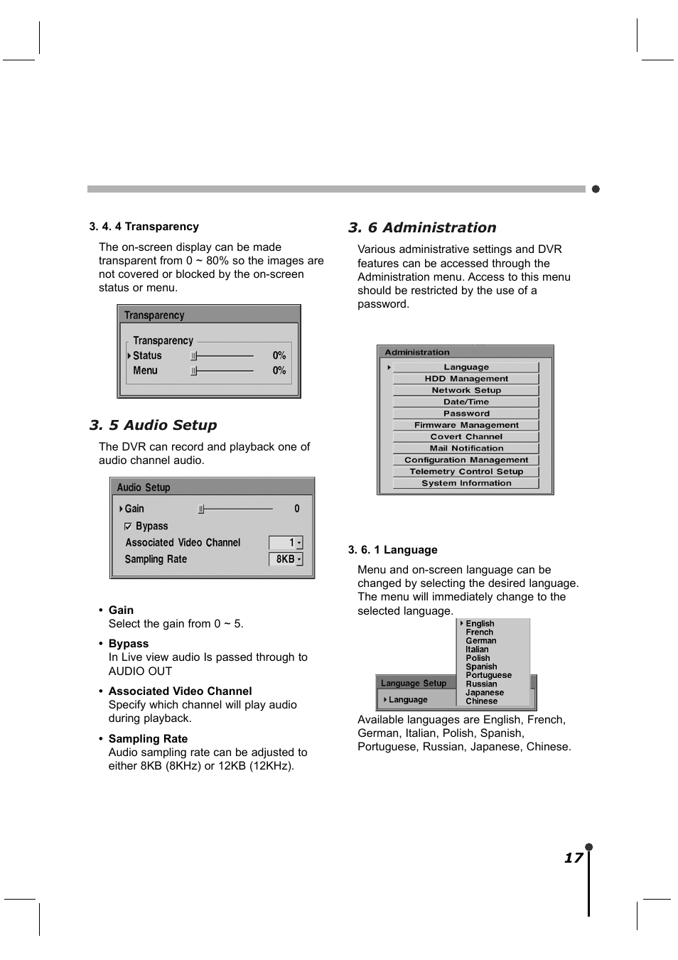 CBC ZR-DH921NP User Manual | Page 27 / 51