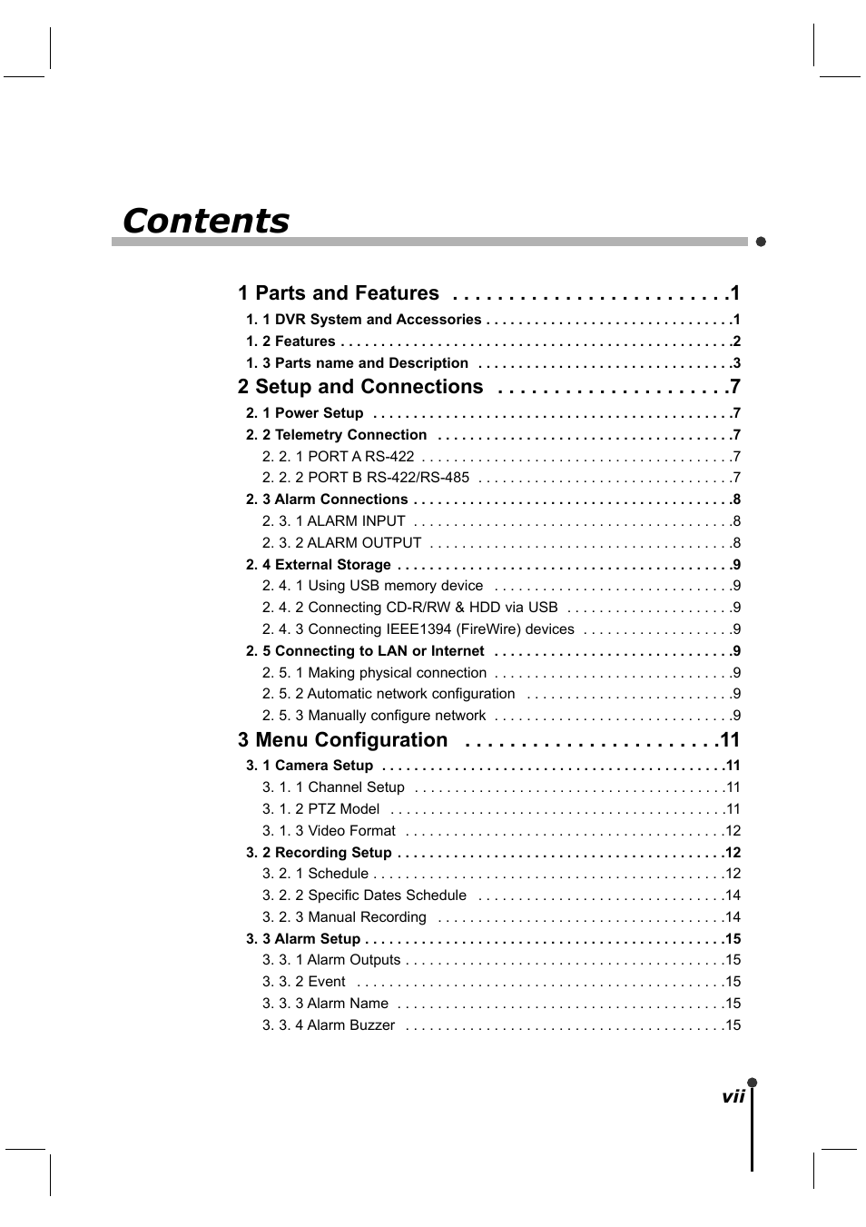 CBC ZR-DH921NP User Manual | Page 7 / 51