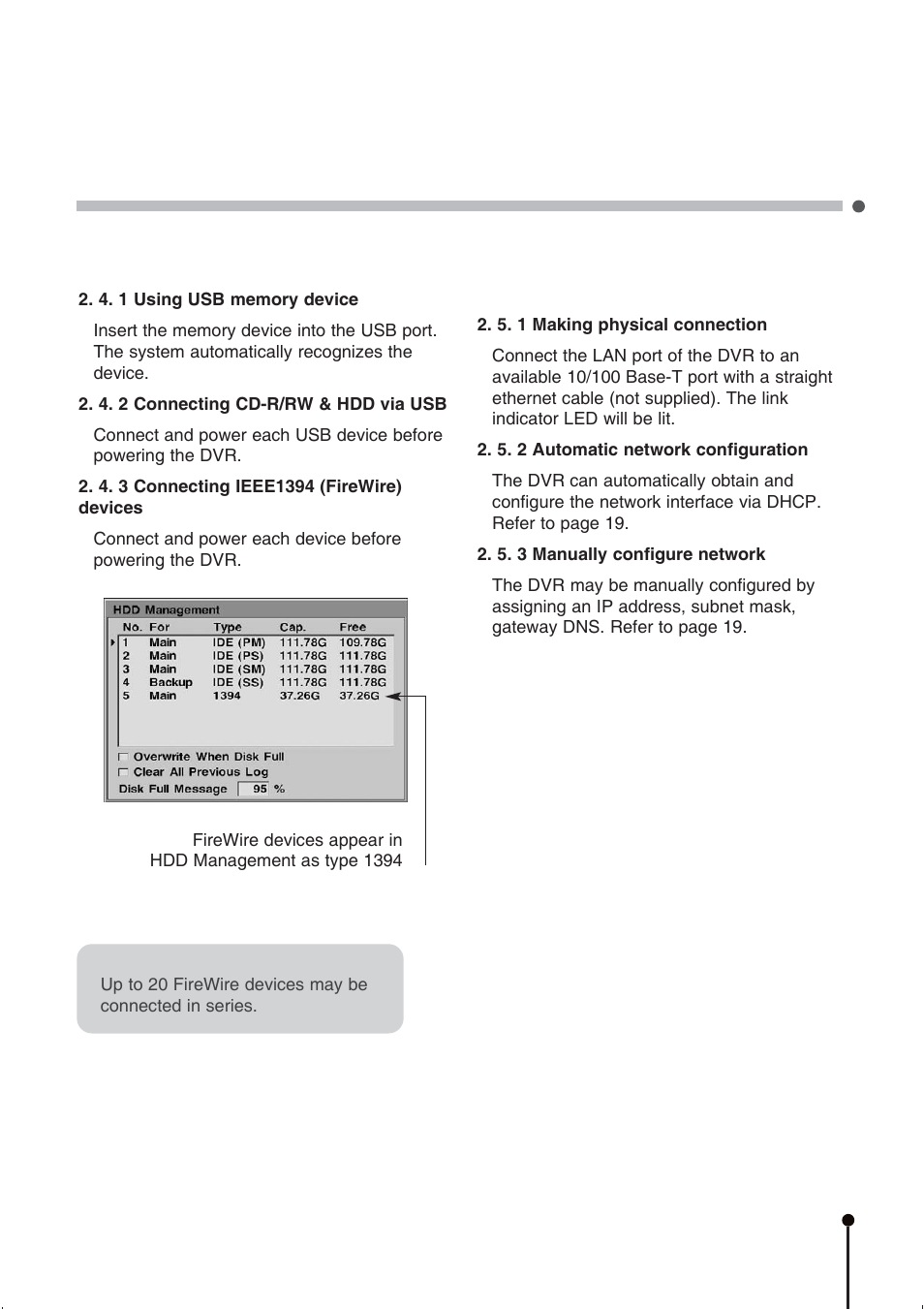 CBC ZR-DH1621NP User Manual | Page 19 / 46
