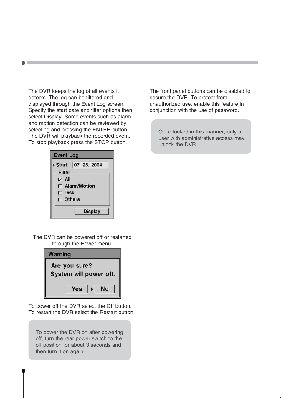 CBC ZR-DH1621NP User Manual | Page 34 / 46