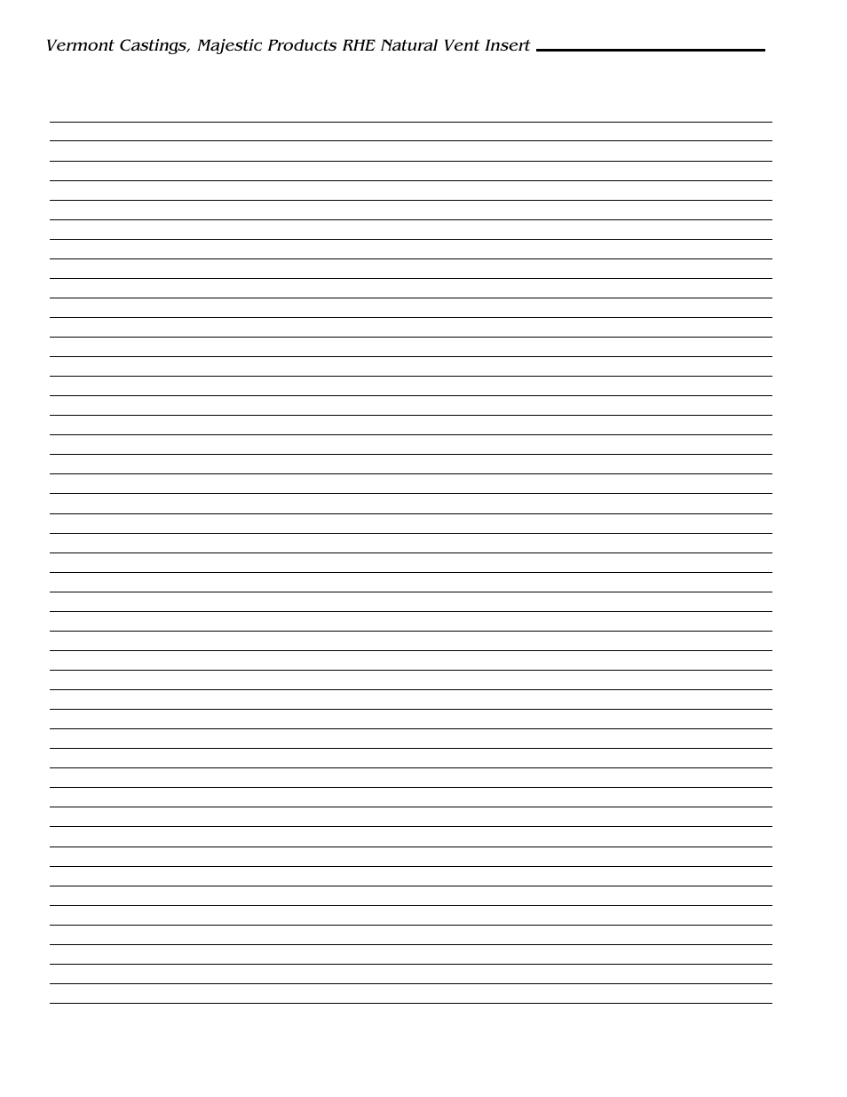 Vermont Casting RHE42 User Manual | Page 20 / 38