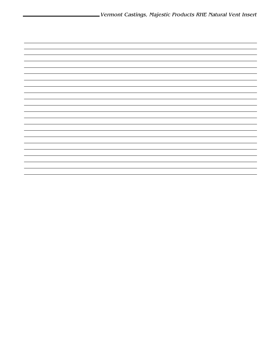 Vermont Casting RHE42 User Manual | Page 21 / 38