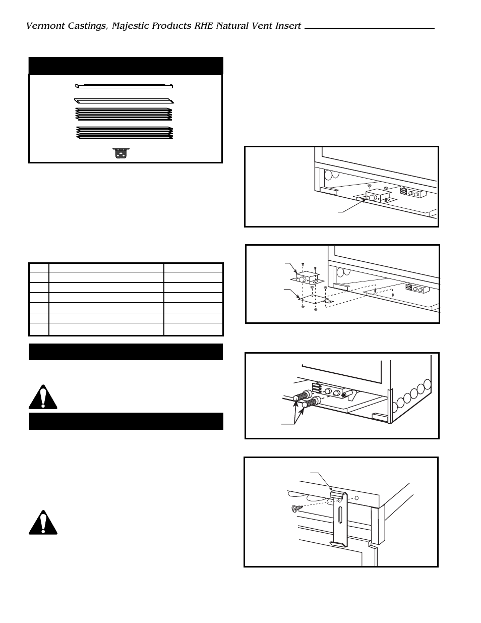 He25fp replacement parts, A3 he25btkp, Trim assembly | Vermont Casting RHE42 User Manual | Page 24 / 38