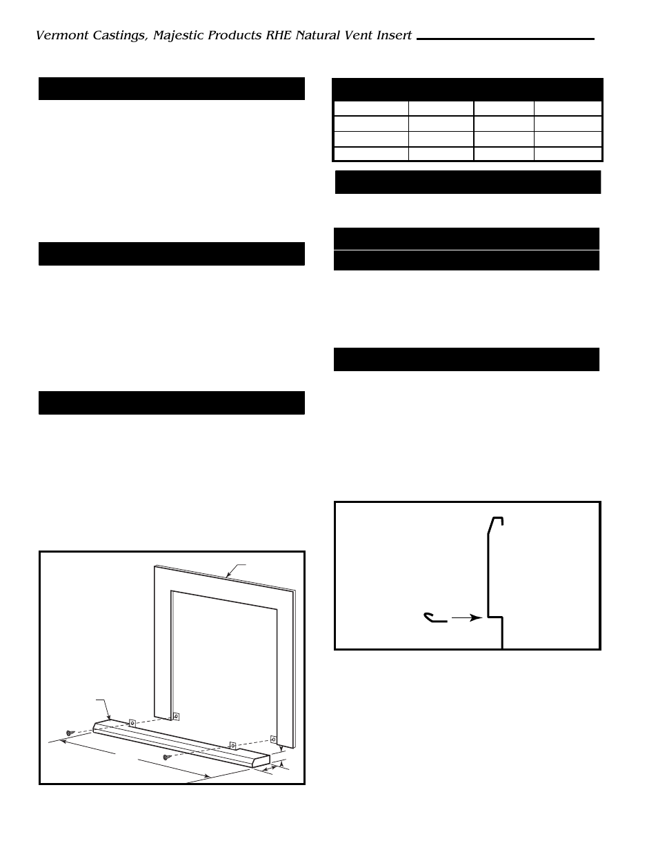 Vermont Casting RHE42 User Manual | Page 34 / 38