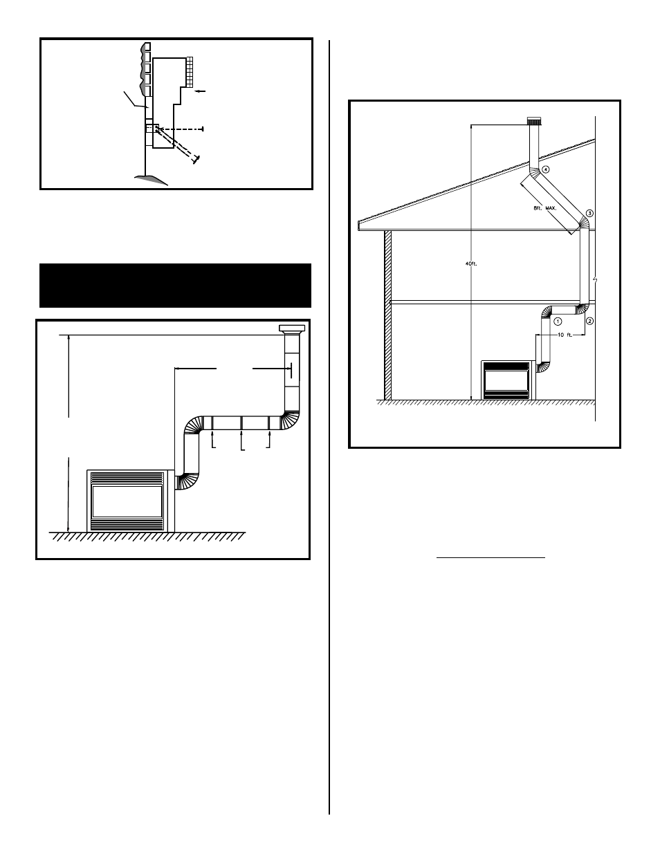 Vertical through the roof applications | Vermont Casting DVRSR User Manual | Page 15 / 35