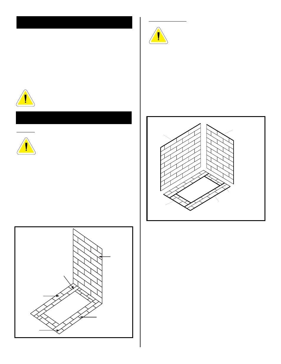 Ceramic refractory installation, Glass cleaning | Vermont Casting DVRSR User Manual | Page 28 / 35