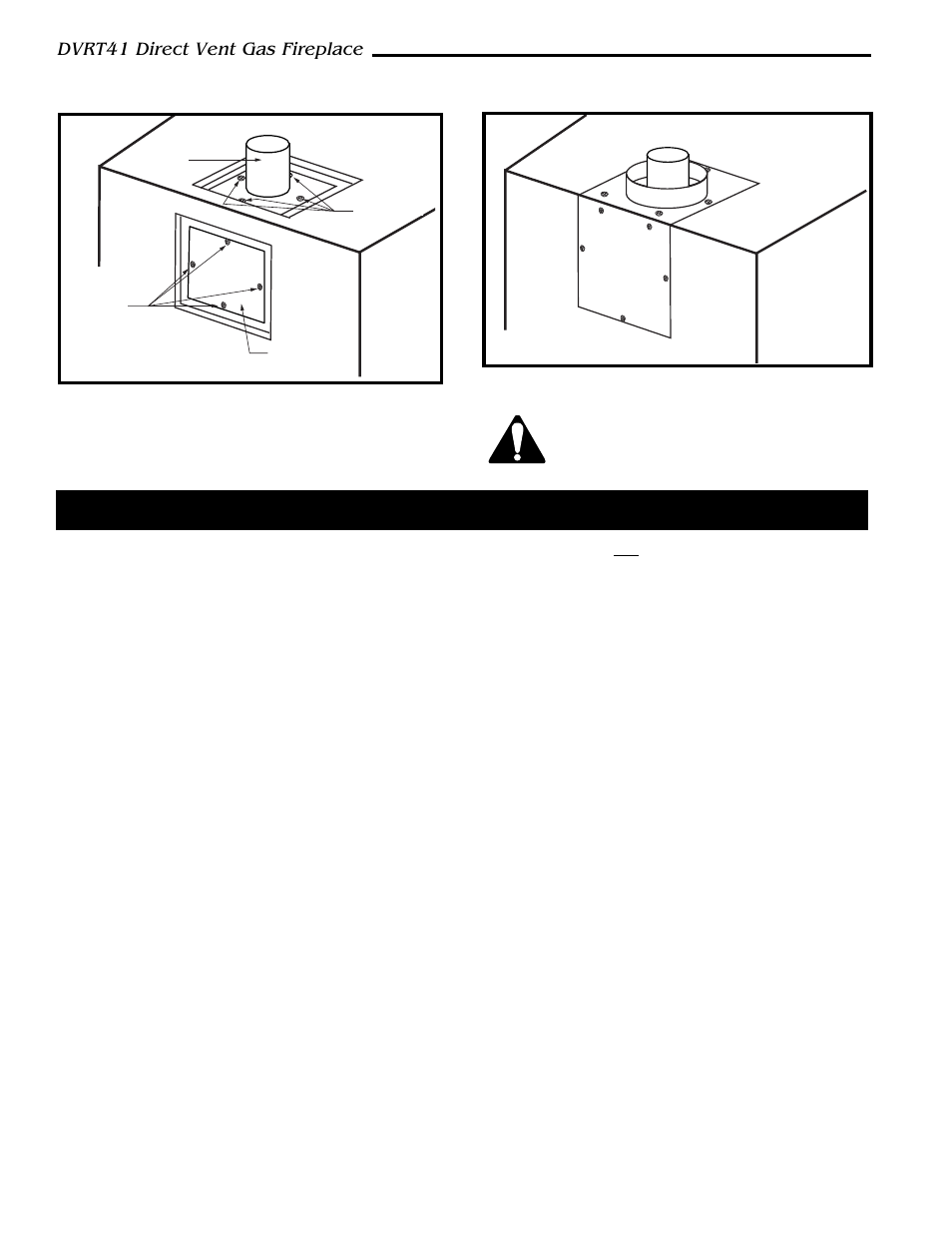 General venting, Dvrt41 direct vent gas fireplace | Vermont Casting DVRT41 User Manual | Page 10 / 48