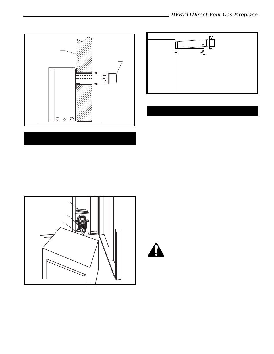 Dvrt41direct vent gas fireplace | Vermont Casting DVRT41 User Manual | Page 15 / 48
