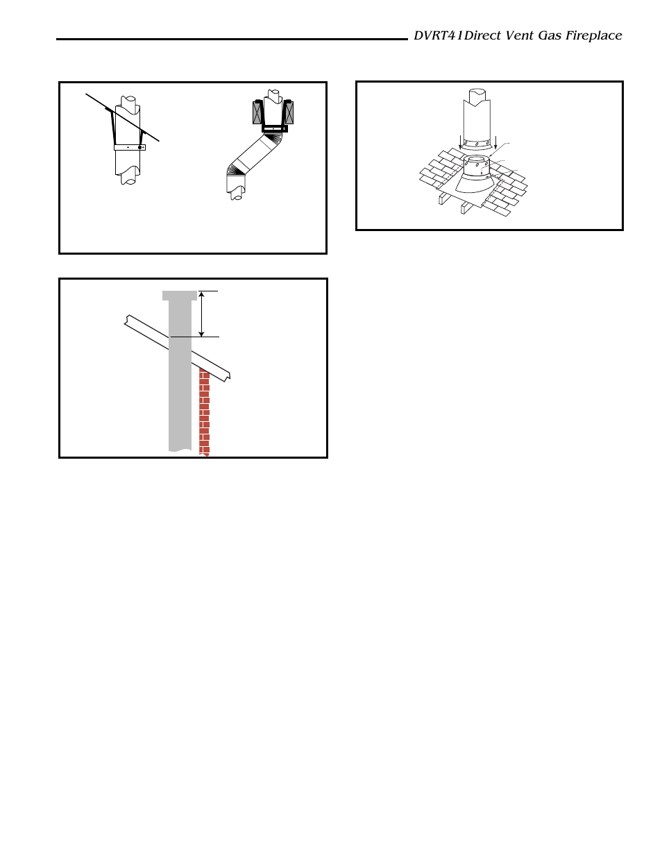 Dvrt41direct vent gas fireplace | Vermont Casting DVRT41 User Manual | Page 21 / 48