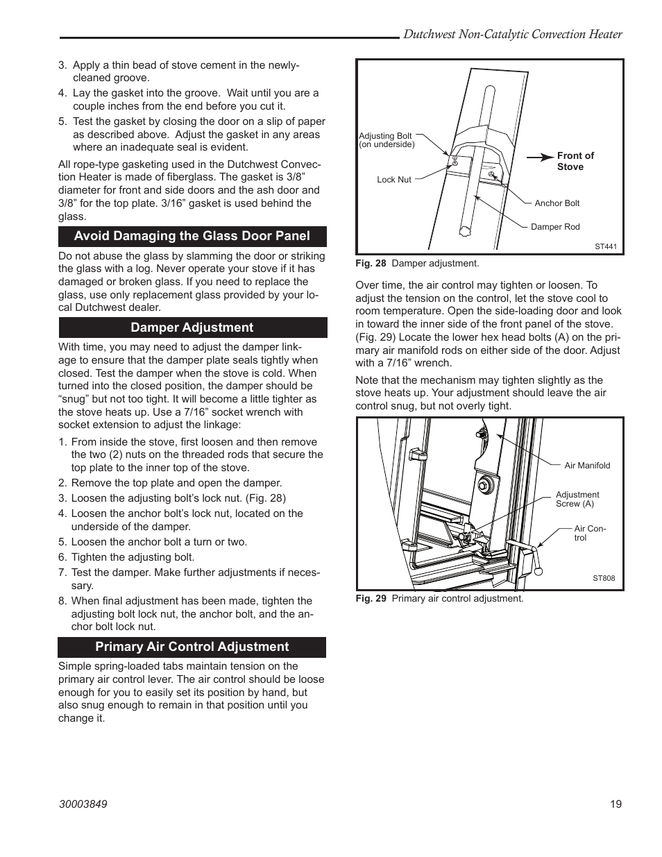 Vermont Casting Non-Catalytic Convection Heater 2477CE User Manual | Page 19 / 28