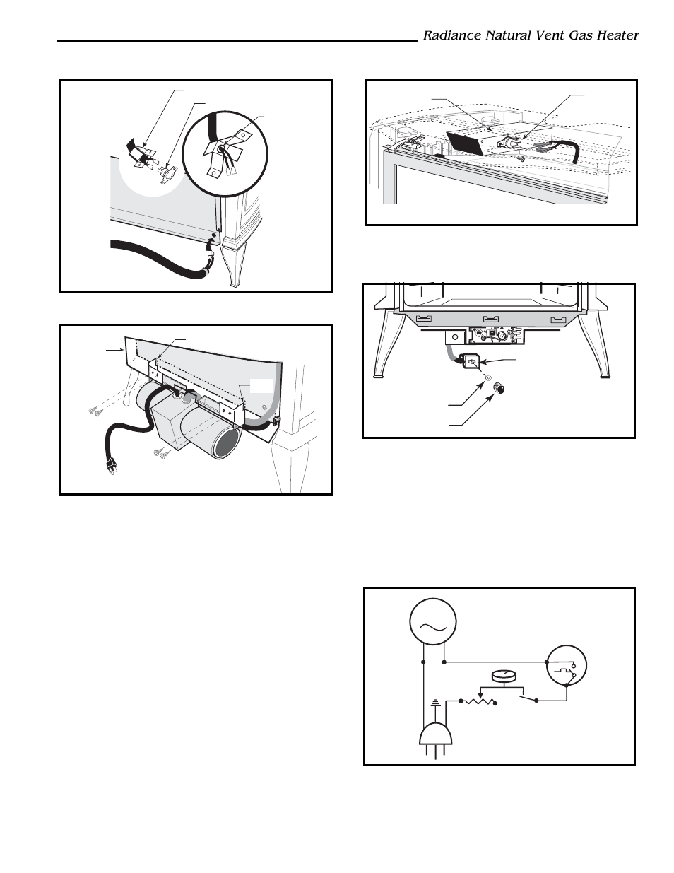 Radiance natural vent gas heater | Vermont Casting 3349 User Manual | Page 11 / 32