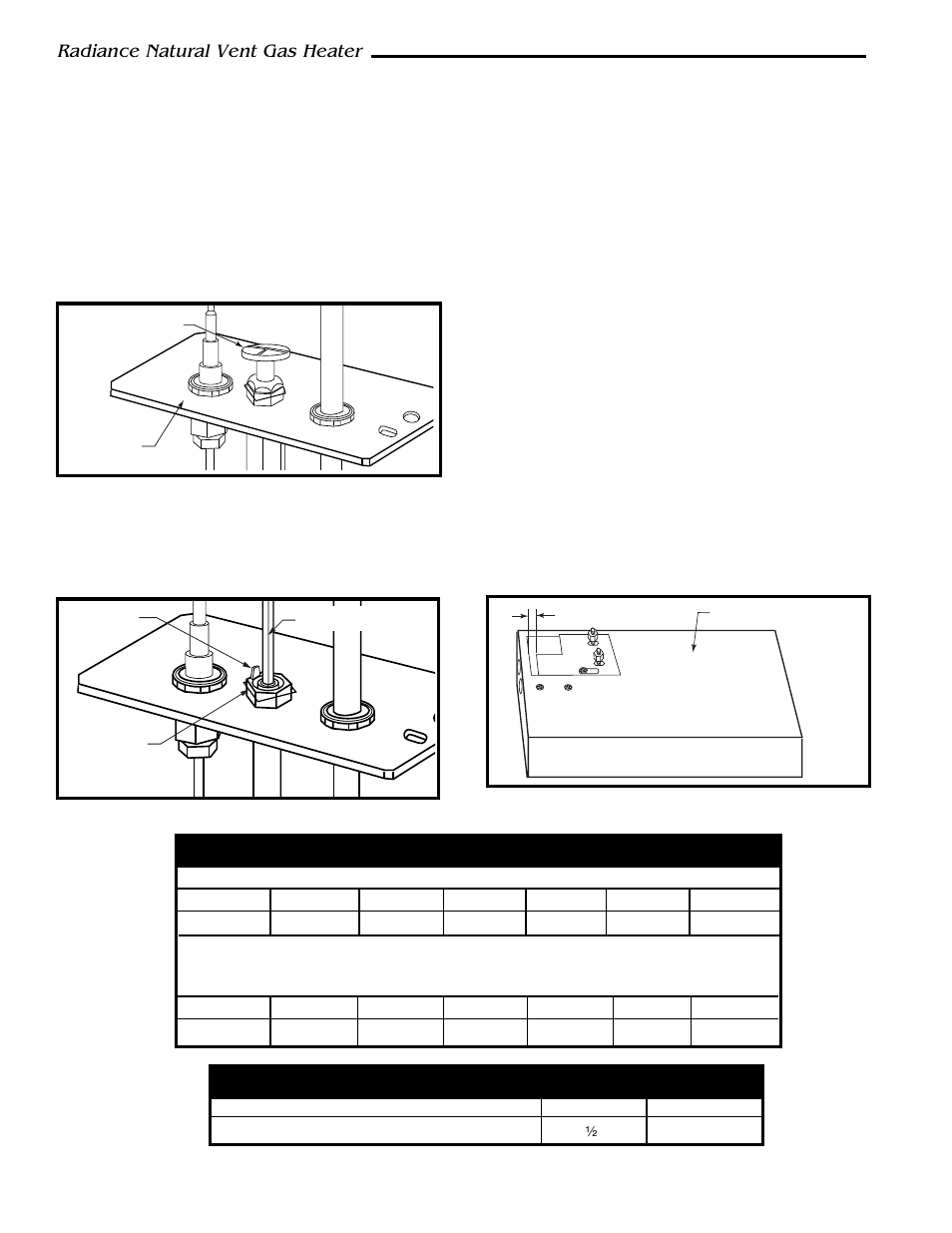 Radiance natural vent gas heater | Vermont Casting 3349 User Manual | Page 20 / 32