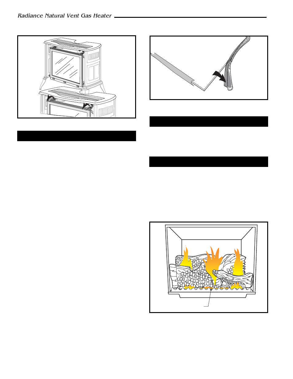 Radiance natural vent gas heater | Vermont Casting 3349 User Manual | Page 22 / 32