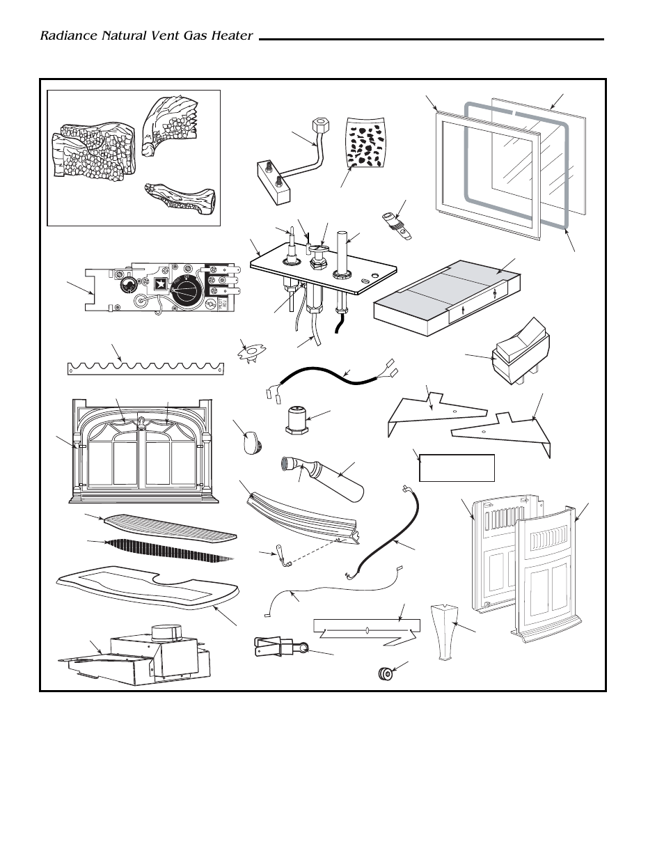 Radiance natural vent gas heater (rnvod), Radiance natural vent gas heater | Vermont Casting 3349 User Manual | Page 24 / 32