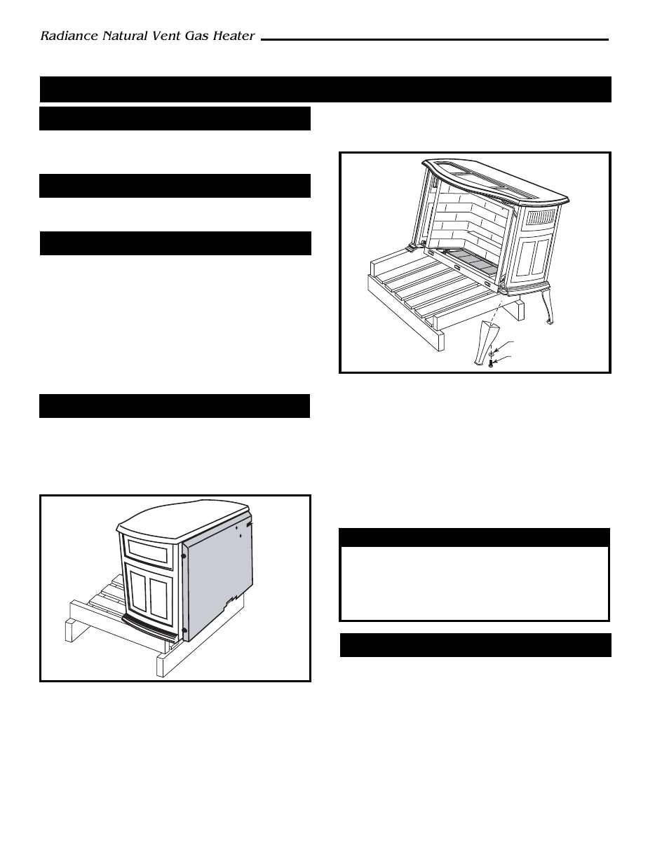 Assembly procedures | Vermont Casting 3349 User Manual | Page 8 / 32