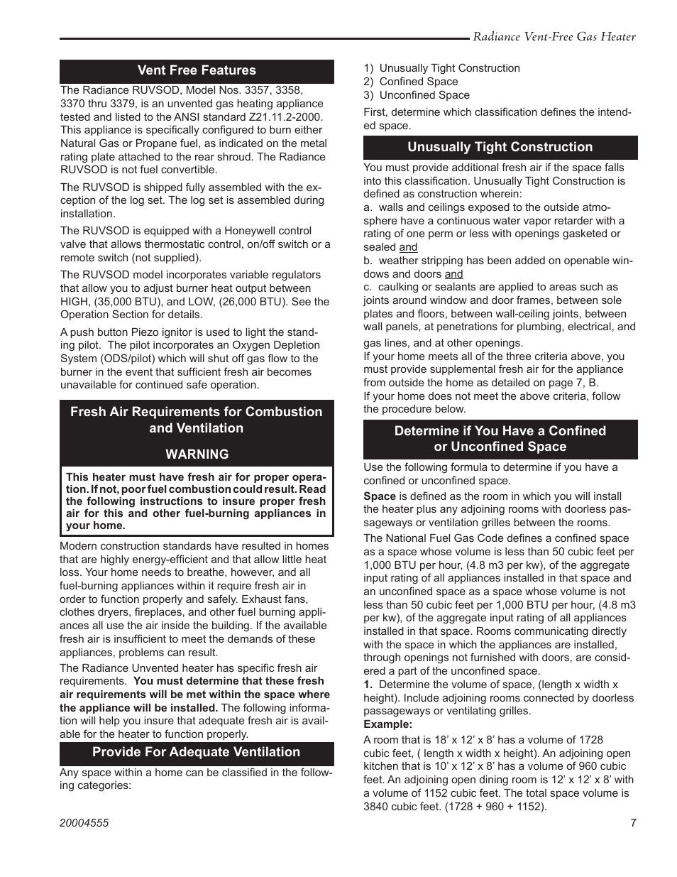 Vermont Casting thru 3379 User Manual | Page 7 / 28