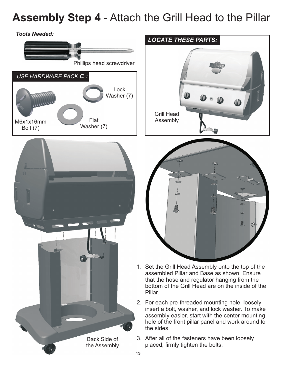 Vermont Casting Gas Grill User Manual | Page 13 / 36