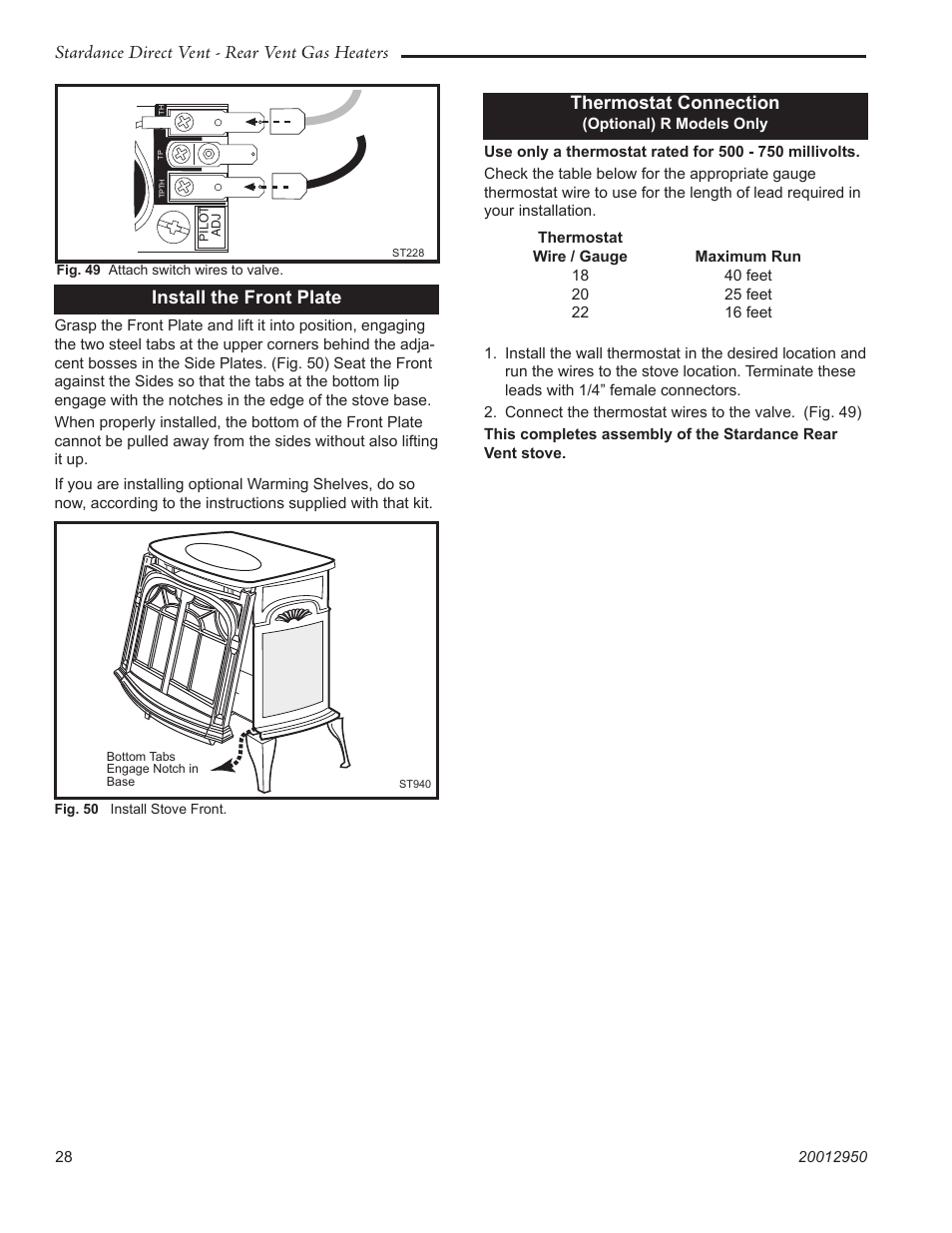 Vermont Casting SDDVRBS User Manual | Page 28 / 52