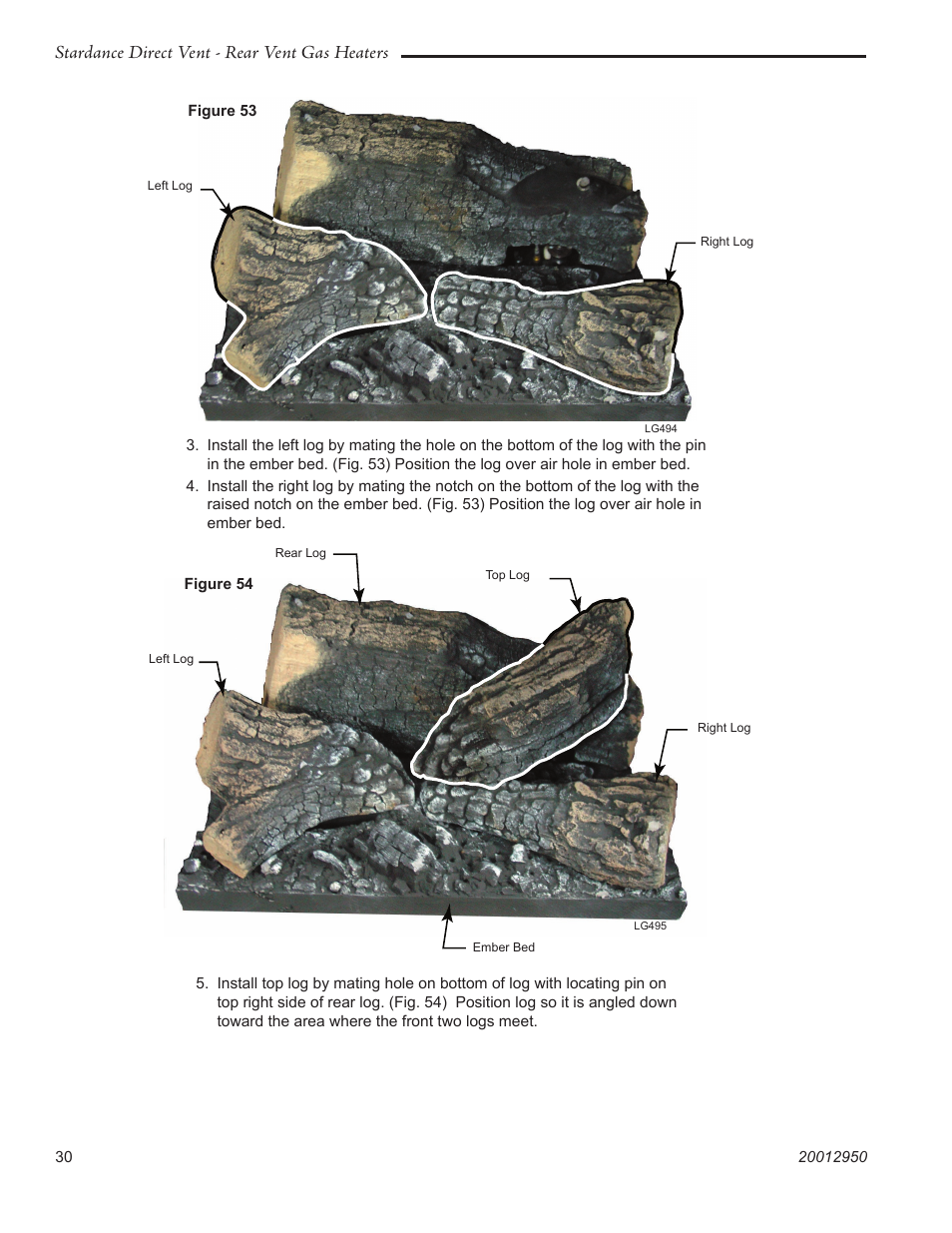 Stardance direct vent - rear vent gas heaters | Vermont Casting SDDVRBS User Manual | Page 30 / 52