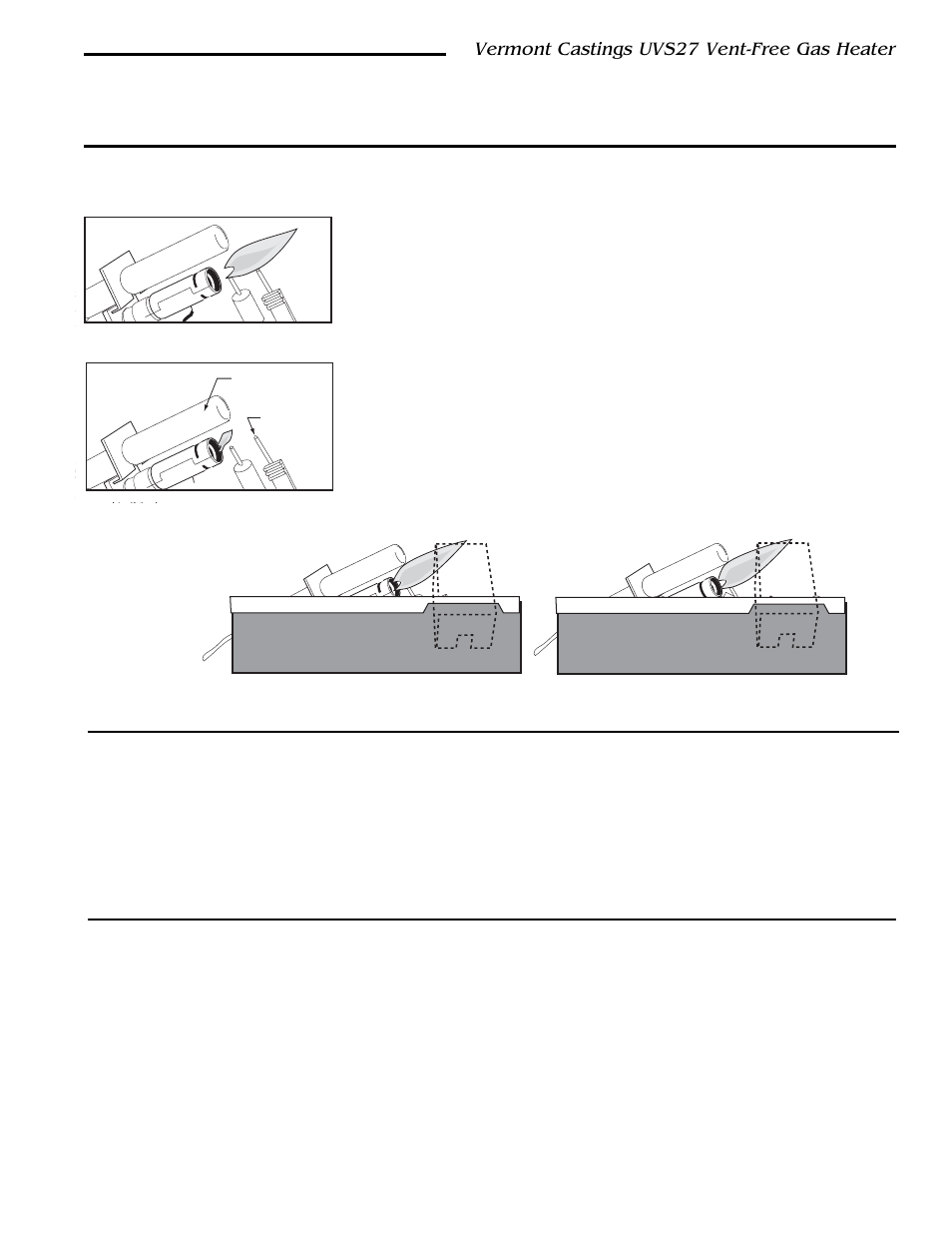 Vermont castings uvs27 vent-free gas heater | Vermont Casting 3033 User Manual | Page 19 / 26
