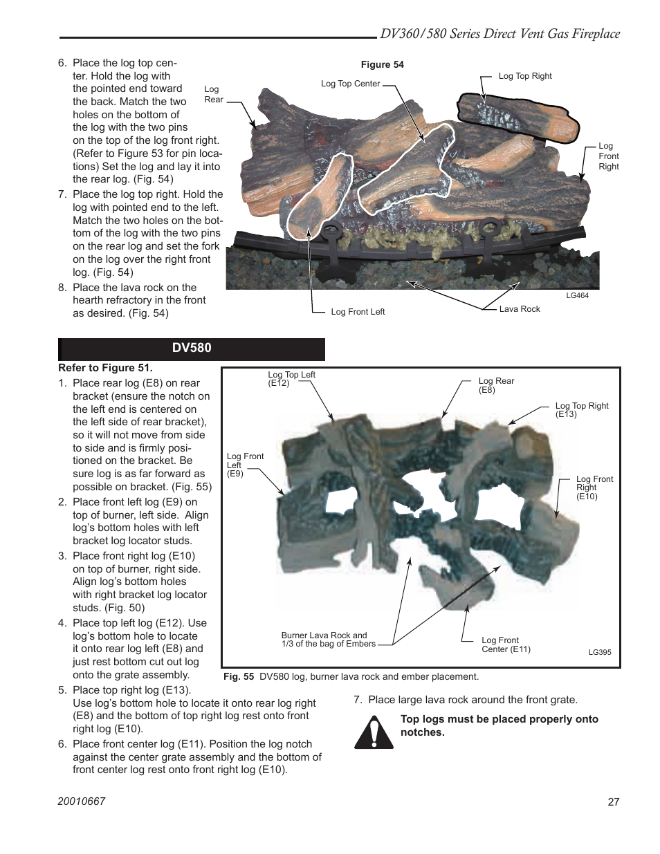 Dv580 | Vermont Casting DV580 User Manual | Page 27 / 56