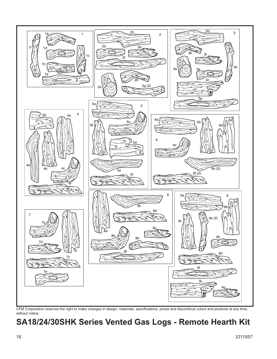 Vermont Casting SA30SKHRP User Manual | Page 16 / 20