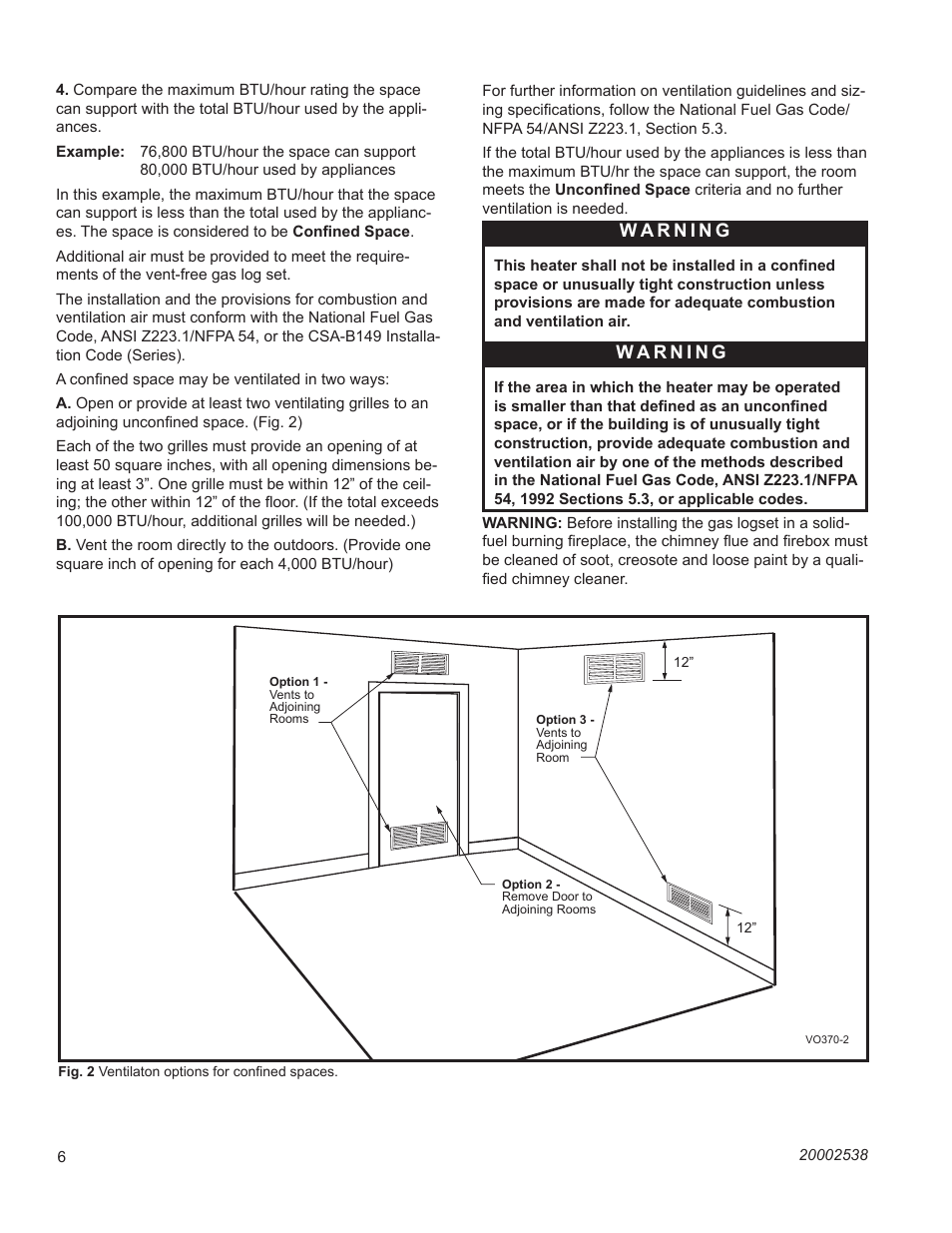 Vermont Casting VL24 User Manual | Page 6 / 20