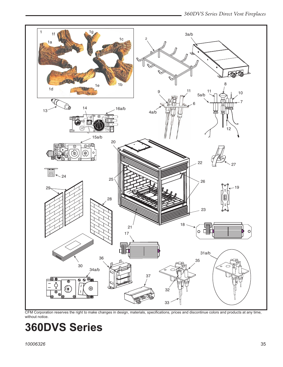 360dvs series, 360dvs series direct vent fireplaces | Vermont Casting 360DVS3 User Manual | Page 27 / 31