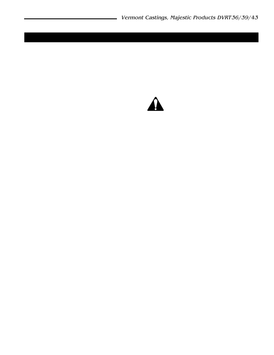 General venting | Vermont Casting DVRT43 User Manual | Page 11 / 50