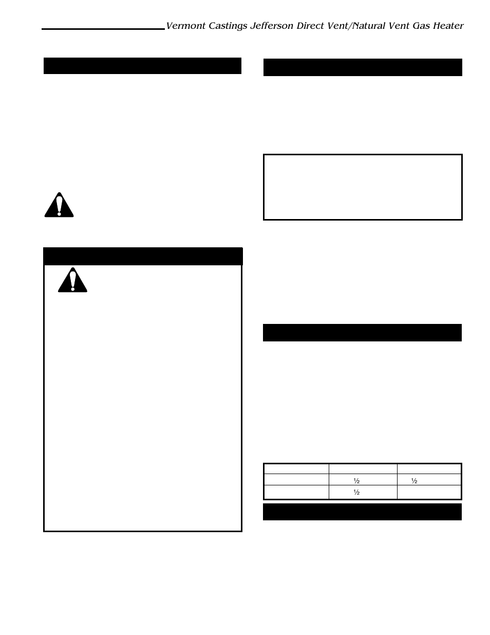 Vermont Casting 820 User Manual | Page 21 / 36