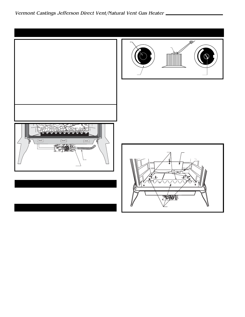 Fuel conversion instructions, Conversion precautions, Conversion procedure | Vermont Casting 820 User Manual | Page 28 / 36