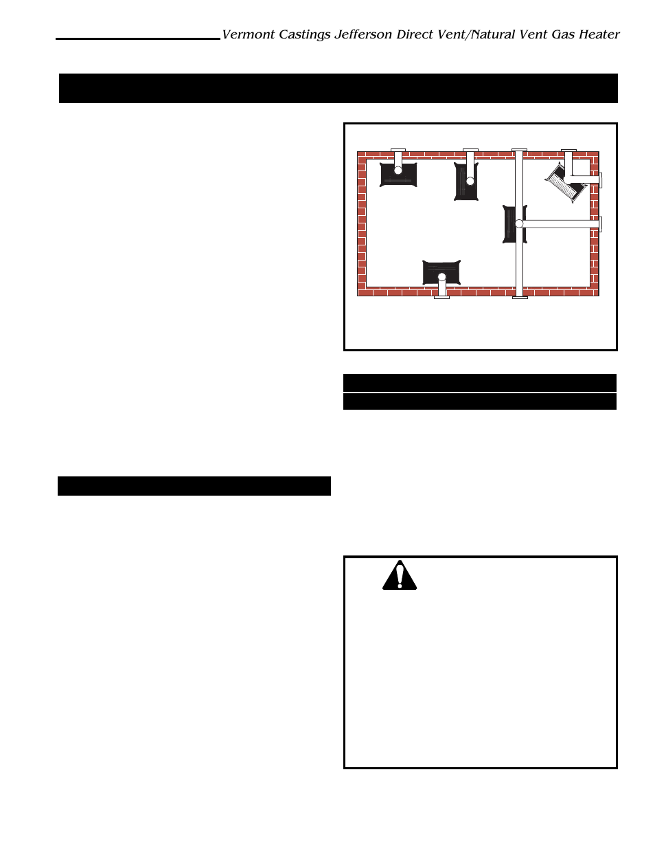 Installation requirements | Vermont Casting 820 User Manual | Page 5 / 36