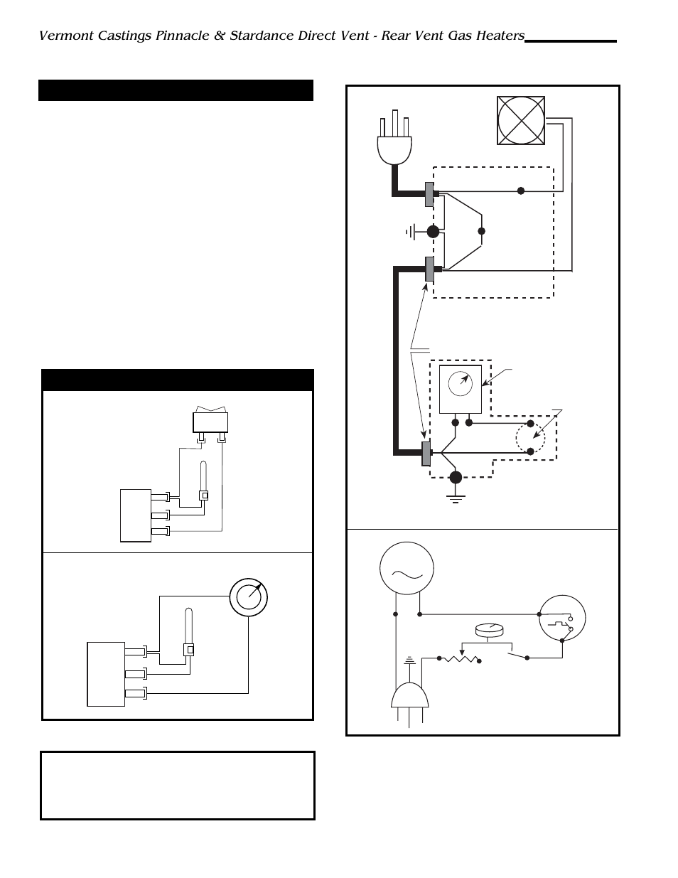 Stove disassembly, Wiring diagrams | Vermont Casting 2996 User Manual | Page 40 / 46