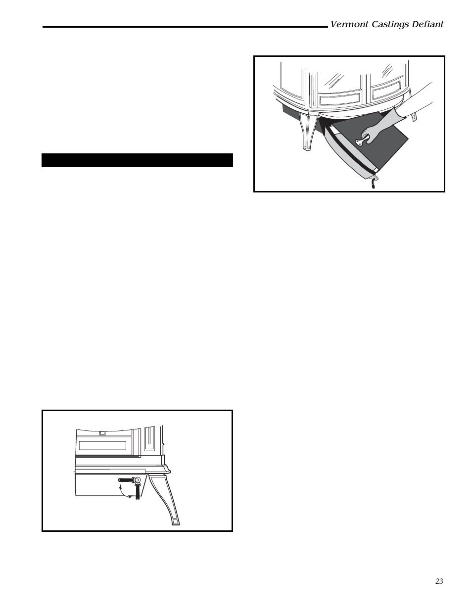 Vermont castings defiant | Vermont Casting 0968 User Manual | Page 23 / 38