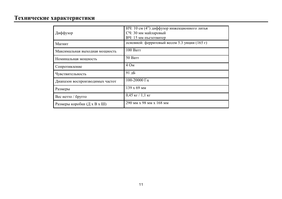 Hyundai H-CSA403 User Manual | Page 11 / 11