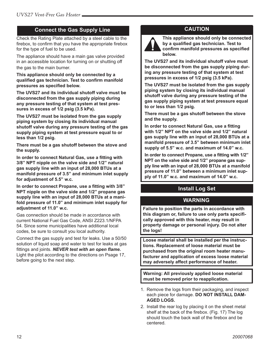 Vermont Casting 4090 - 4092 User Manual | Page 12 / 28