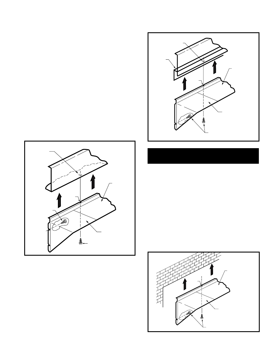 Hood installation for masonry fireplaces only | Vermont Casting UE181N User Manual | Page 7 / 13