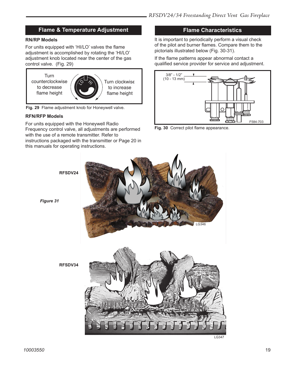 Vermont Casting RFSDV24 User Manual | Page 19 / 36