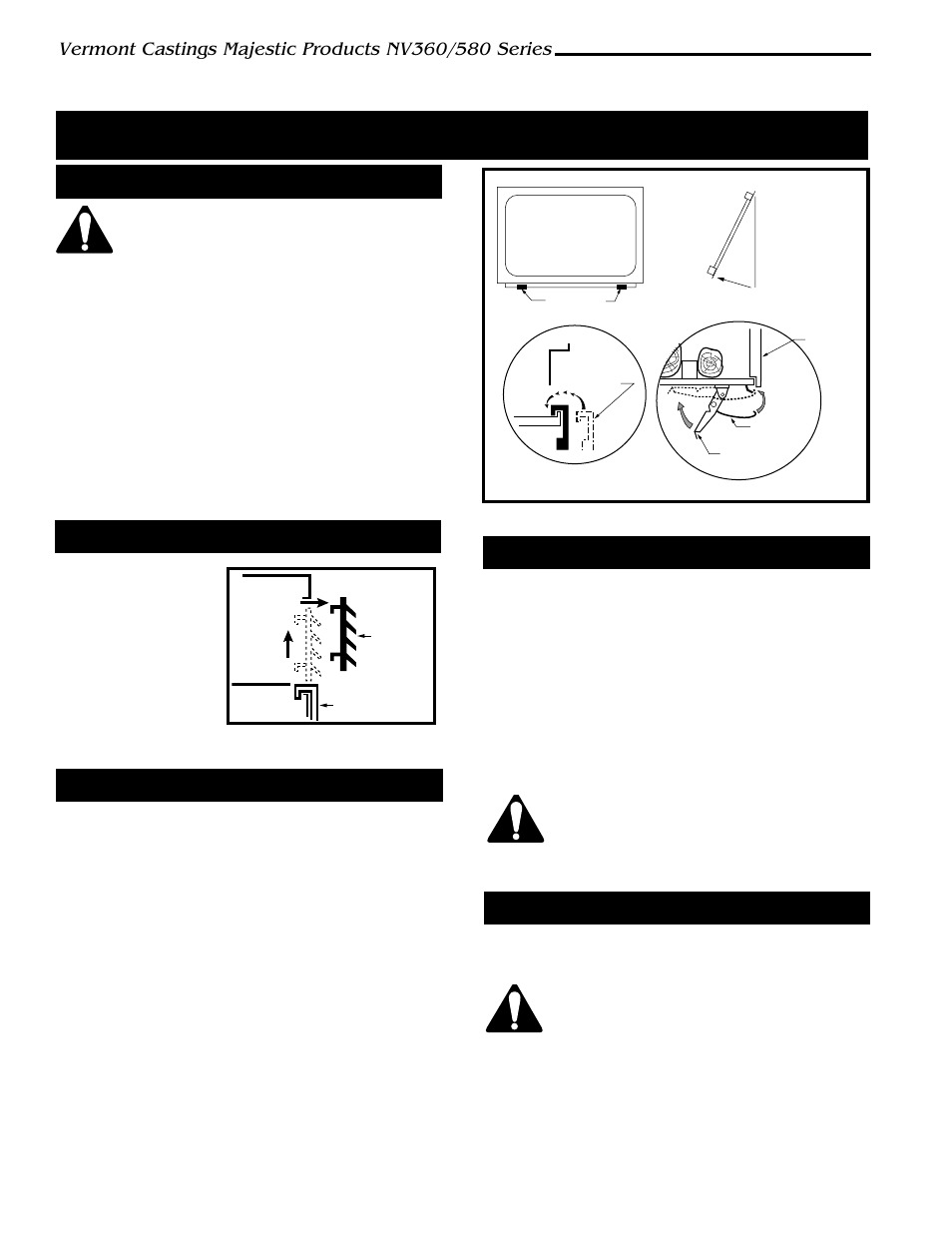 Operating instructions | Vermont Casting NV360 User Manual | Page 10 / 24