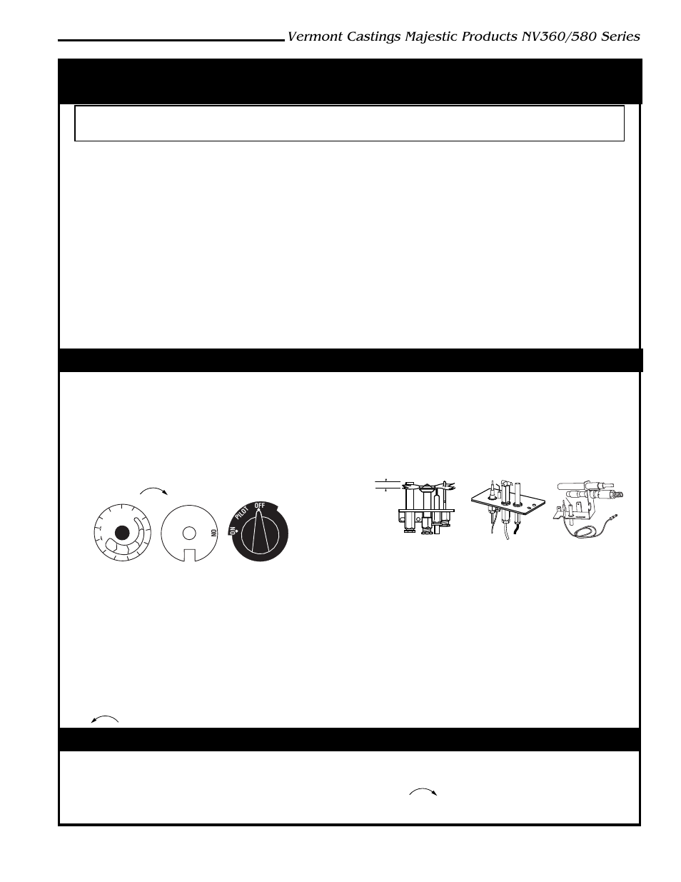 Lighting and operating instructions, For your safety read before lighting, Lighting instructions | Vermont Casting NV360 User Manual | Page 13 / 24