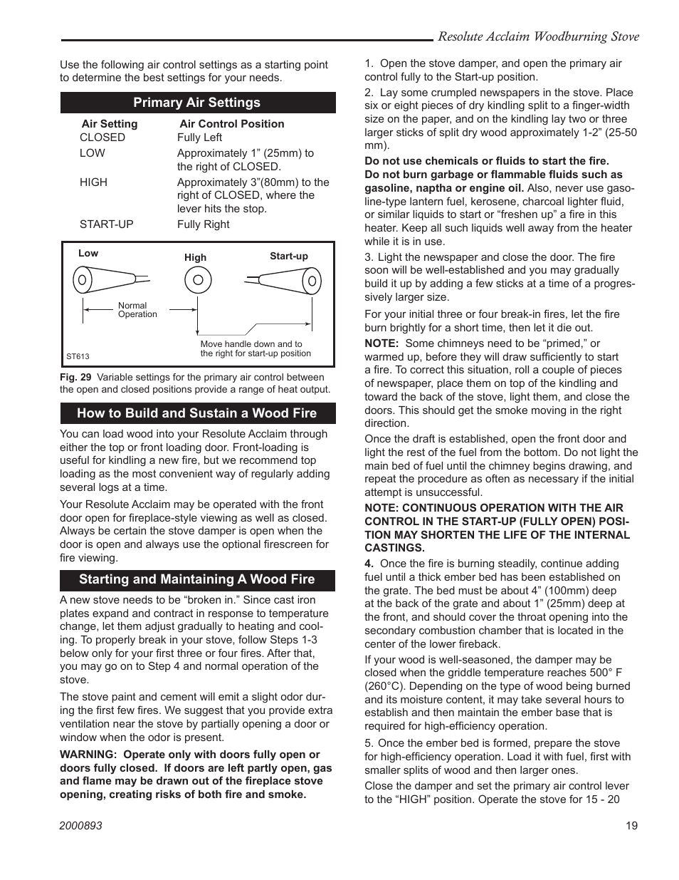 Vermont Casting 2490 User Manual | Page 19 / 32