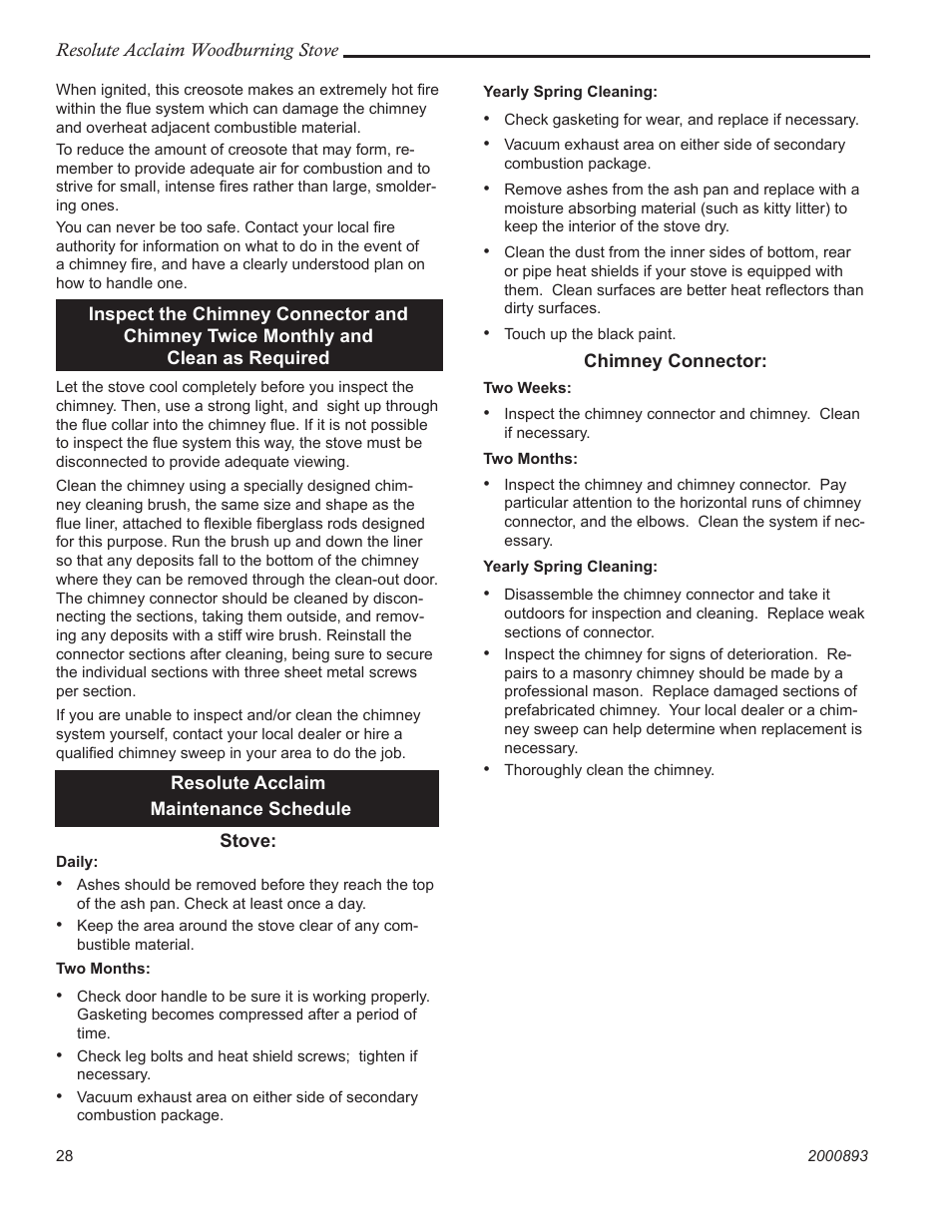 Vermont Casting 2490 User Manual | Page 28 / 32